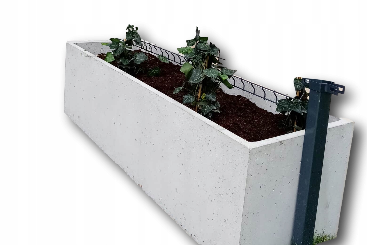 Architektonický betónový kvetináč 60 cm